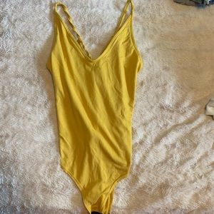 Windsor cross back bodysuit